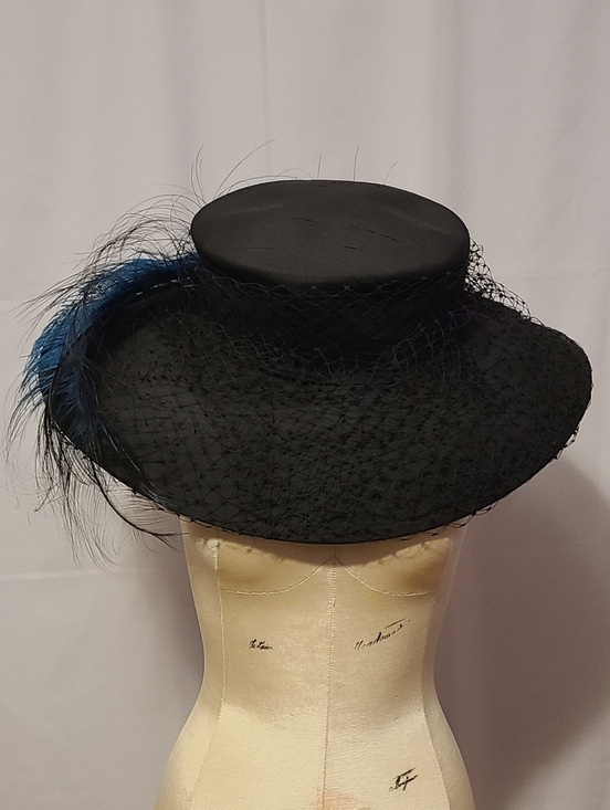 Hat Wide Brim Feather Herbert Johnson 54 St Jame\'s St London Sw Great Britain main image 9